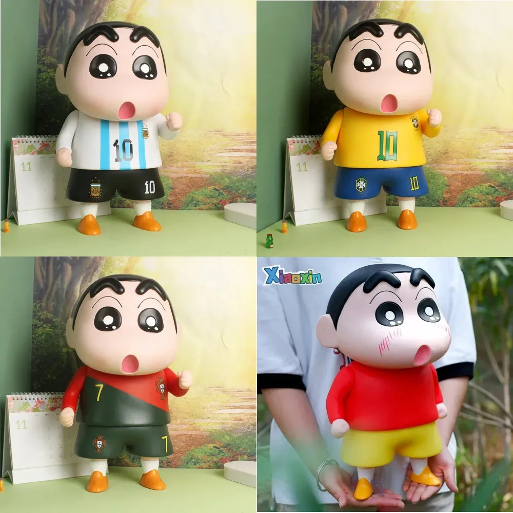 

22-42 см Crayon Shin-Chan 1:1 Большая фигурка модель периферической серии орнамент Кукла Коллекция украшения Аниме ограниченные игрушки подарки