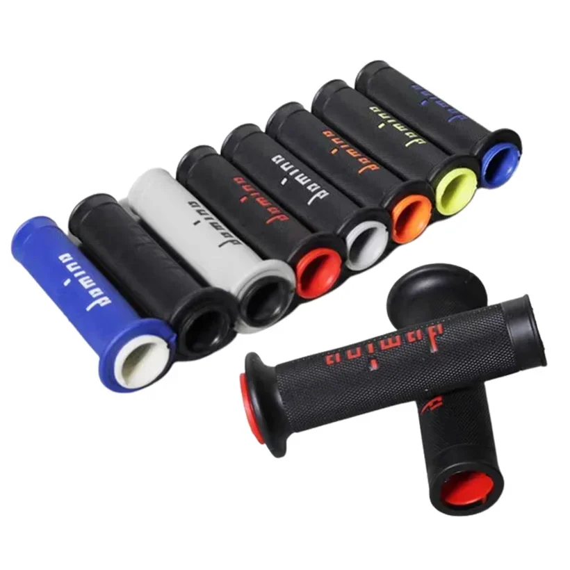 Accesorios de modificación de motocicleta universales de 7/8 "22 24 mm, puños Domino para manillar de motocicleta Yamaha, Honda, KTM, Kawasaki.