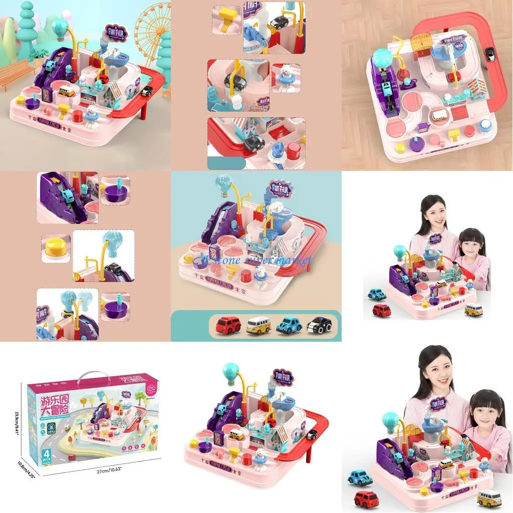 

090B Интерактивная игрушка для игр Автомобильная железная дорога Игрушка для раннего обучения для маленьких мальчиков Любимый G