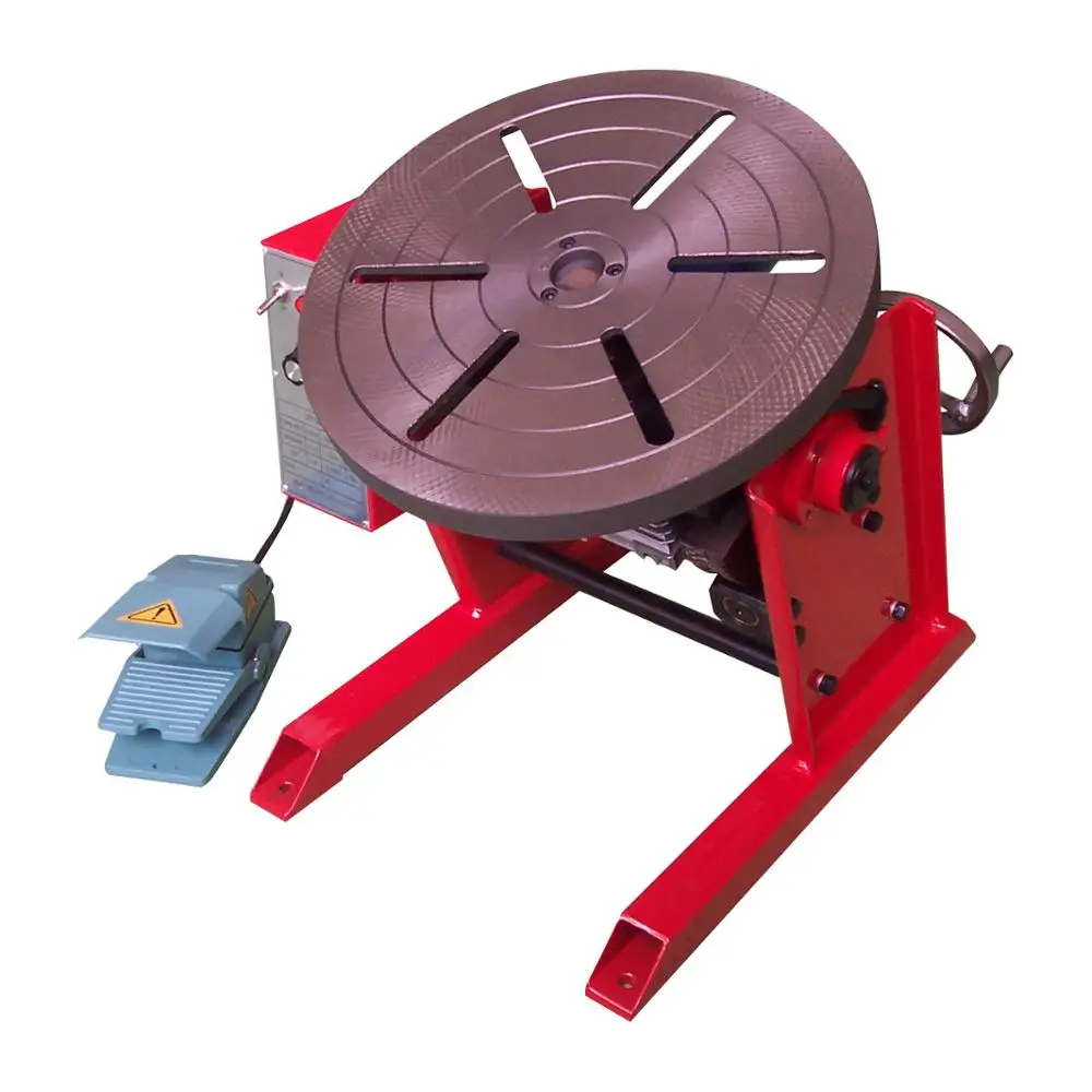 

Small Auto Welding Positioner / Welding Table For Welding Pipe Or Flange BY-100