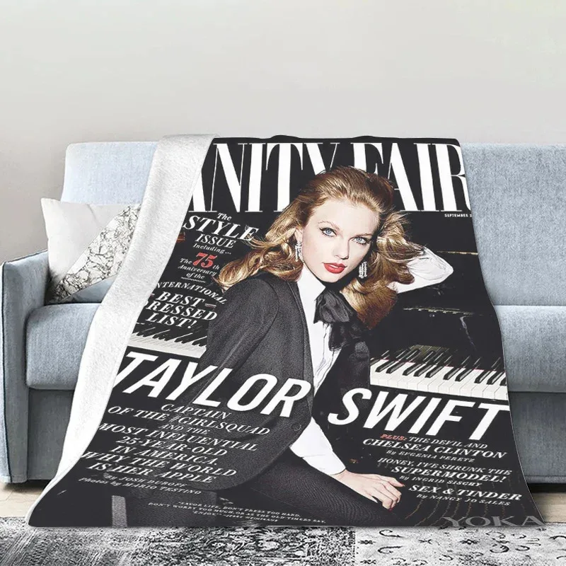 

SFG96Custom Blanket Sofa Winter Warm D-Taylors D-Swifts Bed Fleece Camping Nap Fluffy Soft Blankets King Size Microfiber Bed3Pn$