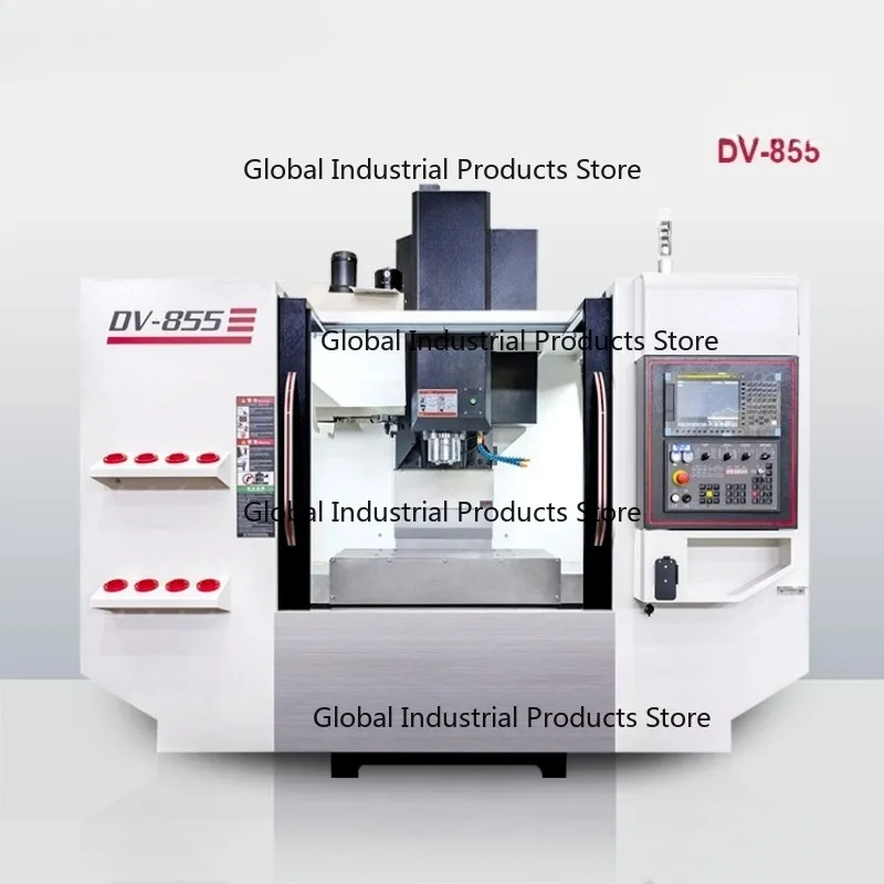 High-Accuracy  Vertical Milling Machine Vertical Machining Center DV 855 Metal Cutter with BT40 Spindle Taper 3 Axis