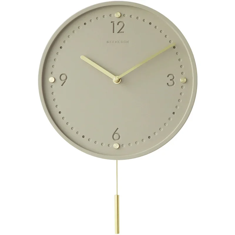 Minimalist Home Silent Wall Clocks High Quality Wall Decoration Light Luxury Wall Clock Reloj Pared Home Decoration Accessories