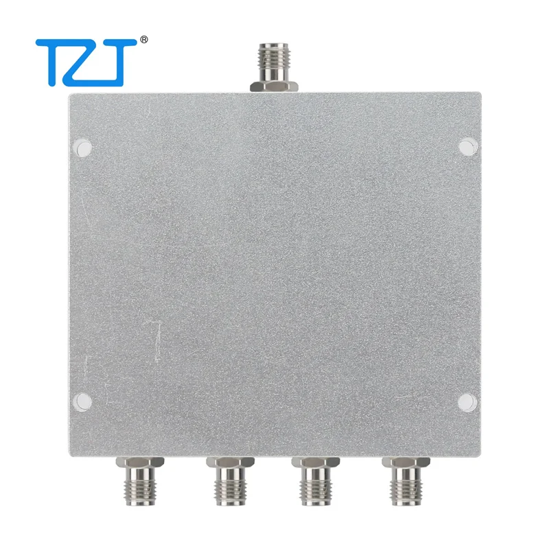 TZT 0.95-2.15GHz One to Two/Four RF Coaxial Power Splitter GPS/GNSS Satellite Signal Distributor with SMA Female Connector