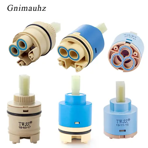 Tap Mixing High Spool Valve 35mm/40mm Ceramic Cartridge Faucet Cartridge Mixer Kitchen Bath Basin Shower Faucet Accessories