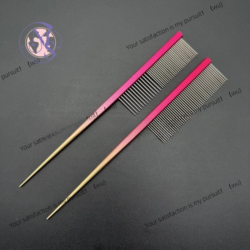 Pet row comb comb golden hair teddy dog cat comb beautiful hair pick