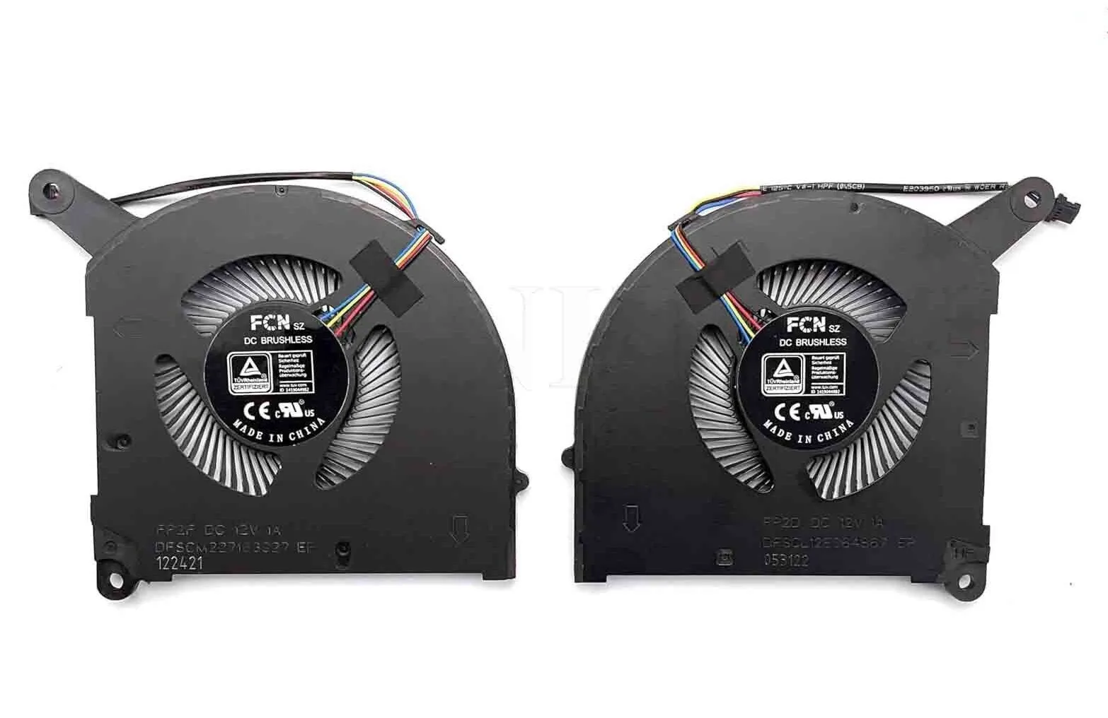New CPU+GPU Fan for Gigabyte Aero 16 17 KE5 XE5 YE5 KE4 XE4 RP86YE RP87YE5
