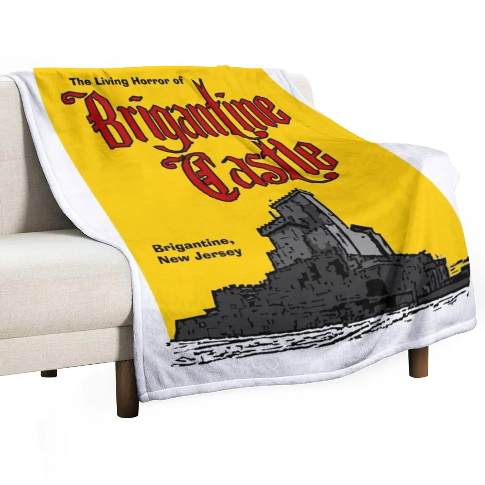 

Brigantine Castle - Brigantine, NJ Throw Blanket Bed linens Kid'S Blankets