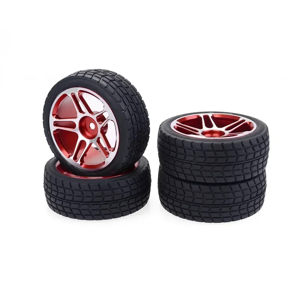 4pcsSuitable for WLToys 1:12 1:14 1:18 RC car accessories 124016 124017 124018 124019 144001 A959 and other metal upgrade wheels view 3