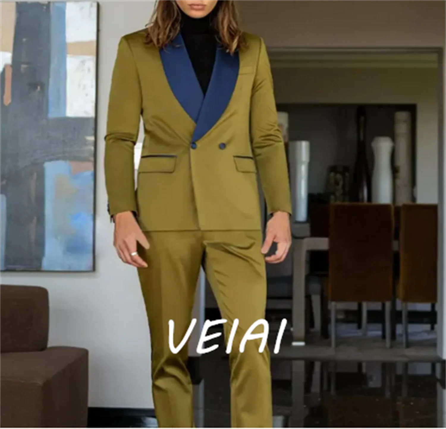 

Мужские костюмы по индивидуальному заказу, белый формальный классический крой, комплект из 2 предметов/обычный тонкий пиджак с брюками для свадьбы, одежда для жениха/мужской одежды