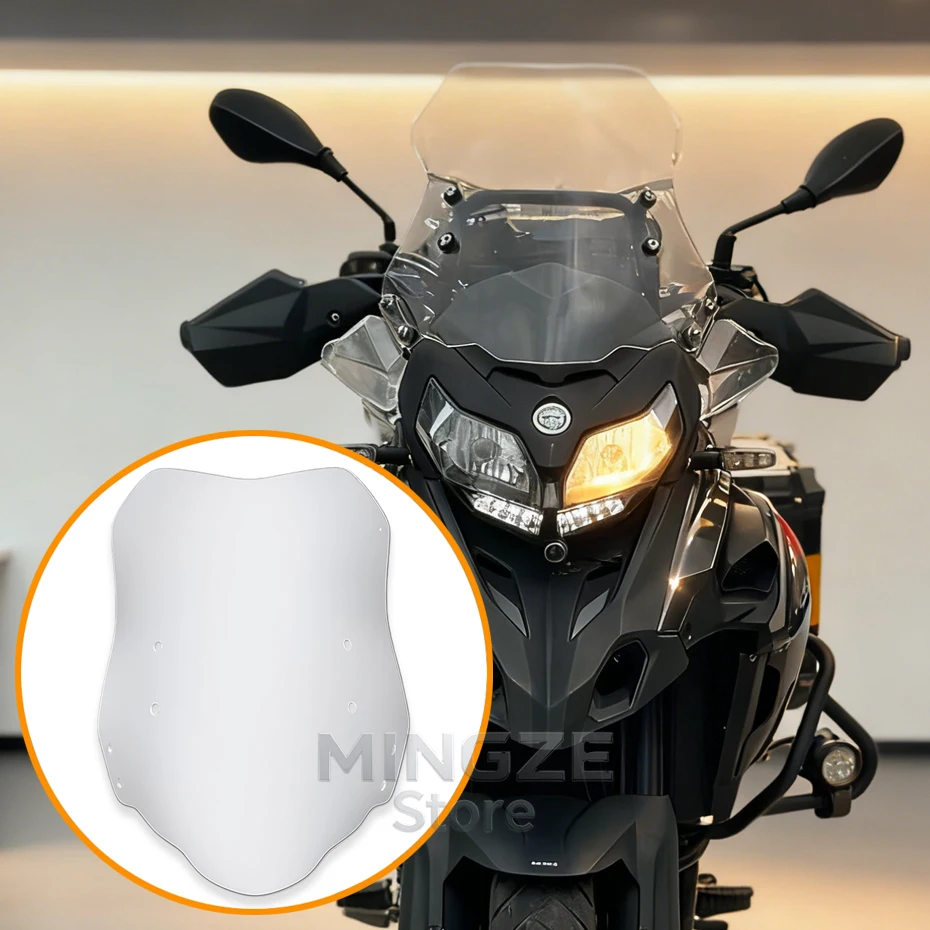 

For Benelli TRK502 TRK502X TRK 502 502X 552 552X TRK552X Motorcycle Windscreen Double Bubble Windshield Screen Wind Deflectors