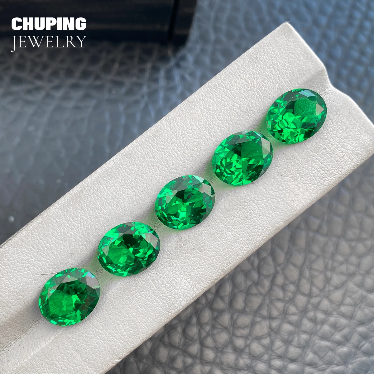 

Hot Sale Lab Grown Tsavorite Oval Shape With Selectable AGL Certificate Loose Tsavorite Gemstones For Earrings Jewelry Making