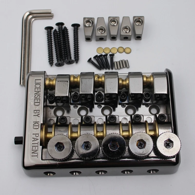 5-String Bass Guitar Bridge Headless Tailpiece Bass Guitar Parts And Accessories