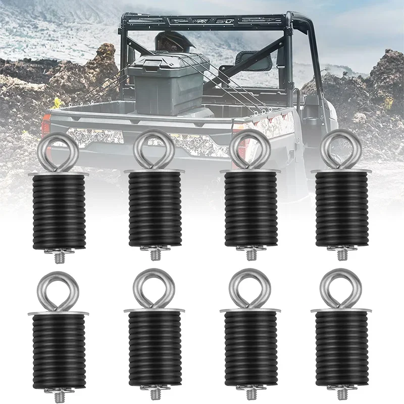 

8pcs/Set ATV Tie Down Anchors for Polaris RZR Sportsman Ace with 1" hole 900 1000 XP Turbo Sportsman 450 570 850 ACE