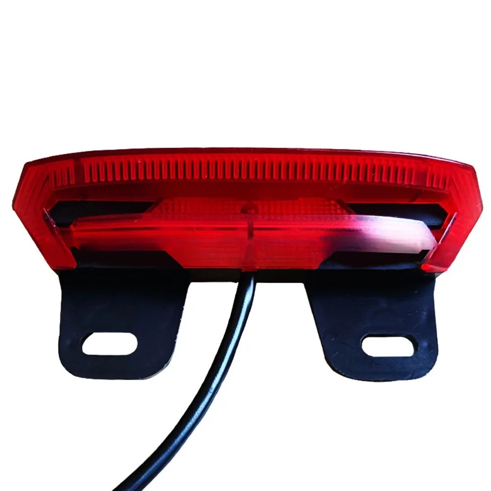 Brand New Light 36V 48V 60V Electric Vehicle Ebike Taillight Turn Signal Brake Light Driving Rear Lights For Night Riding Prompt