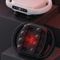 Smart Library New Release Powerful 9 Modes 20 Intensity Handheld Percussion Muscle Massage With 8 Massage Heads