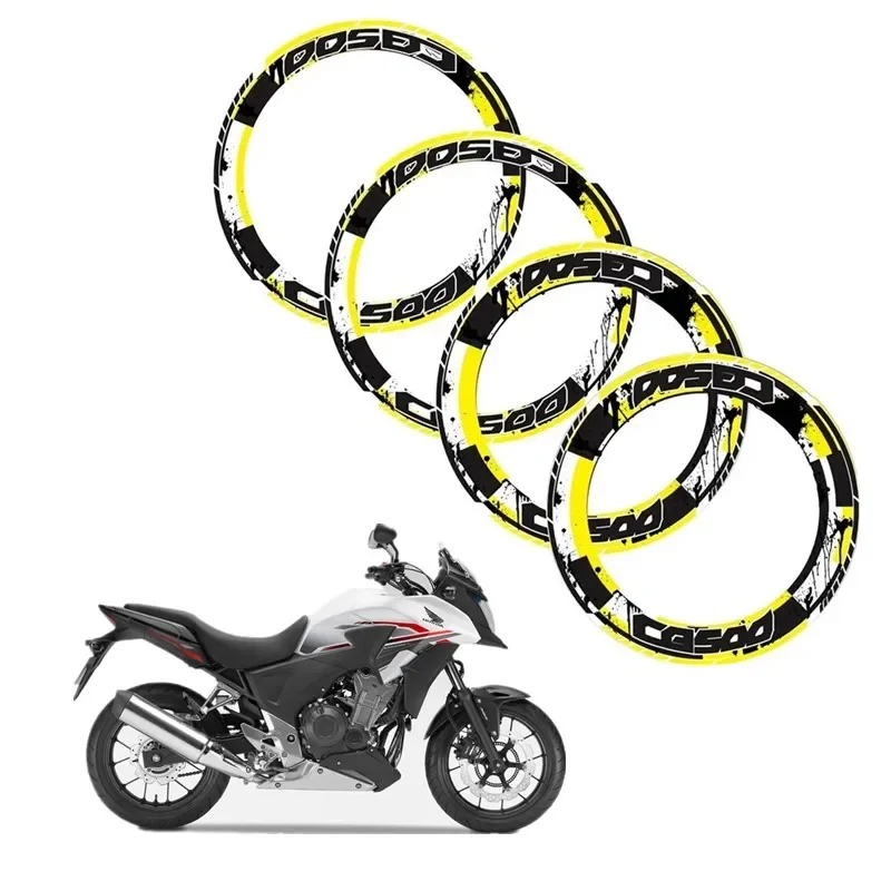 

ДЛЯ HONDA CB500 X F CB500X CB500F CBR500 детали мотоцикла контурное украшение колеса наклейка-2