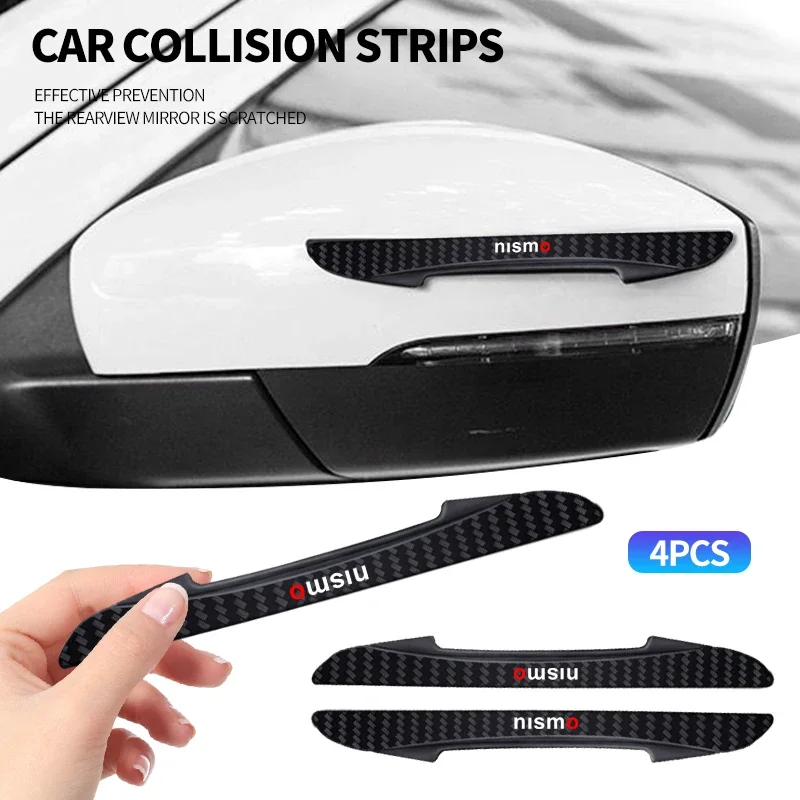 Bumper Anti-collision Strip Car Door Scratch Protector Stickers For Nismo Nissan Tiida Teana Skyline Juke X-trail Almera Qashqai