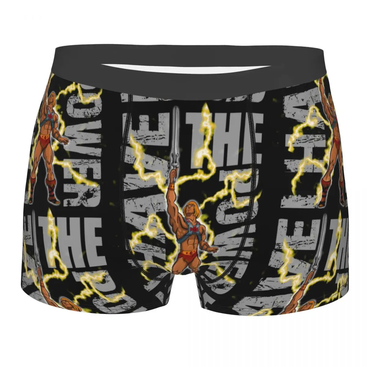 He-Man Powerful Guy Man's Boxer Briefs Masters Of The Universe Highly Breathable Underwear Top Quality Print Shorts