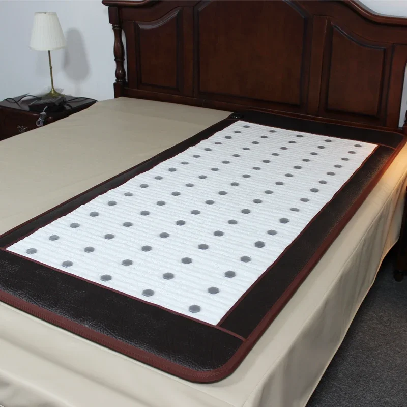Far Infrared Tourmaline Heating Bed Mattress  Germanium Jade Negative Ion Warm Pad New Fashion Thermal Therapy Massage Mat
