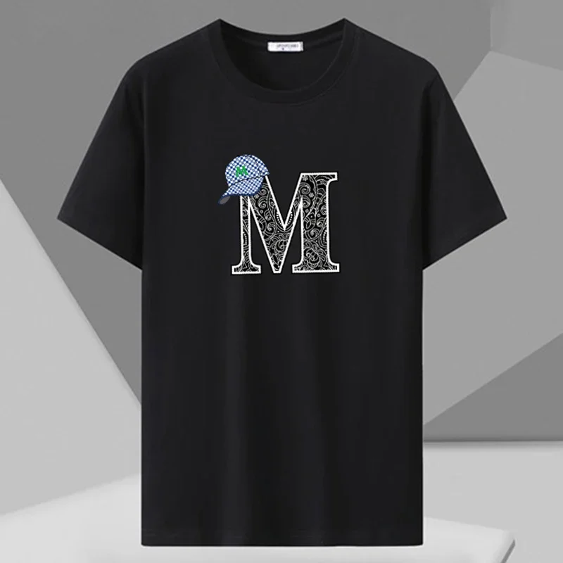 Plus Size Printed T Shirt Men 5XL 6XL 7XL 180kg Loose Short Sleeve Tee Oversized Tops Big Size Men Clothing 티셔츠 반팔 남자 Camiseta image 3