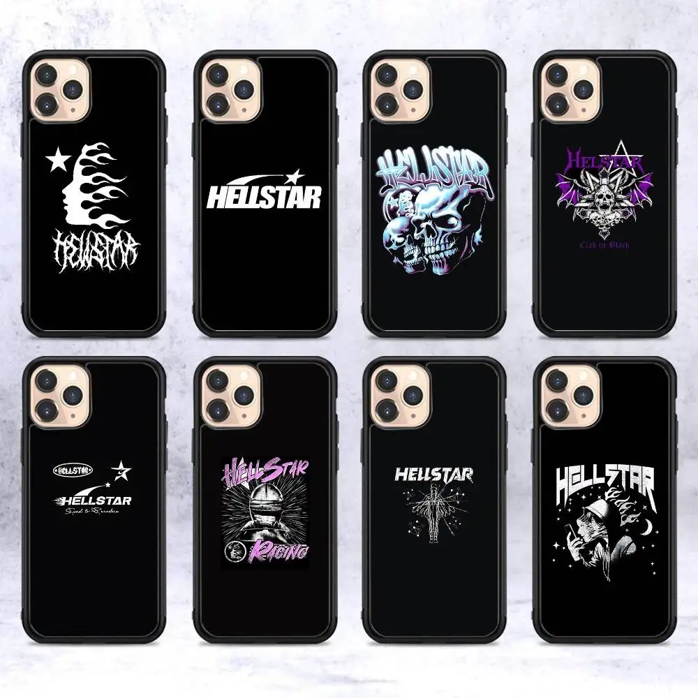 H-HELLSTAR-R Logo Phone Case For IPhone 17 16 Pro Max Air 13 12 Mini 14 15 Plus 11 PC+TPU Back Cover