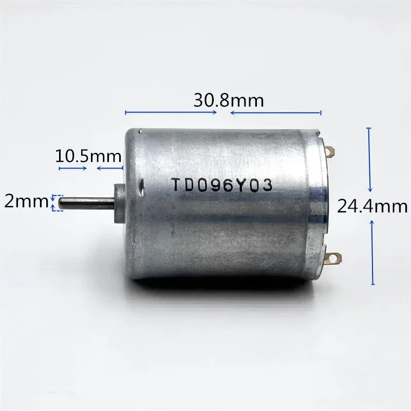 Mabuchi RK-370CA-18260 RF-370CA Mini 370 Motor DC 6V-12V 7850RPM Micro 24mm Carbon Brush Electric Motor DIY Hobby Toy Model