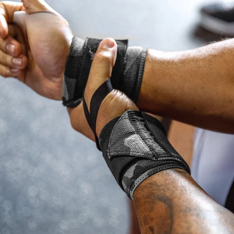 

Fitness wrist guards, men's and women's bandages, sports anti-sprain professional deadlift training wristbands