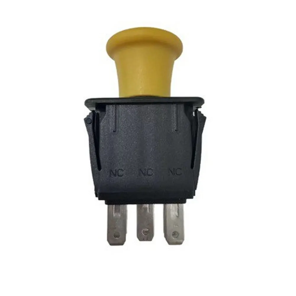 High Current Switch Replacement Switch Yellow And Black 20A Clutch PTO Switch Overheat Protection For AM131966