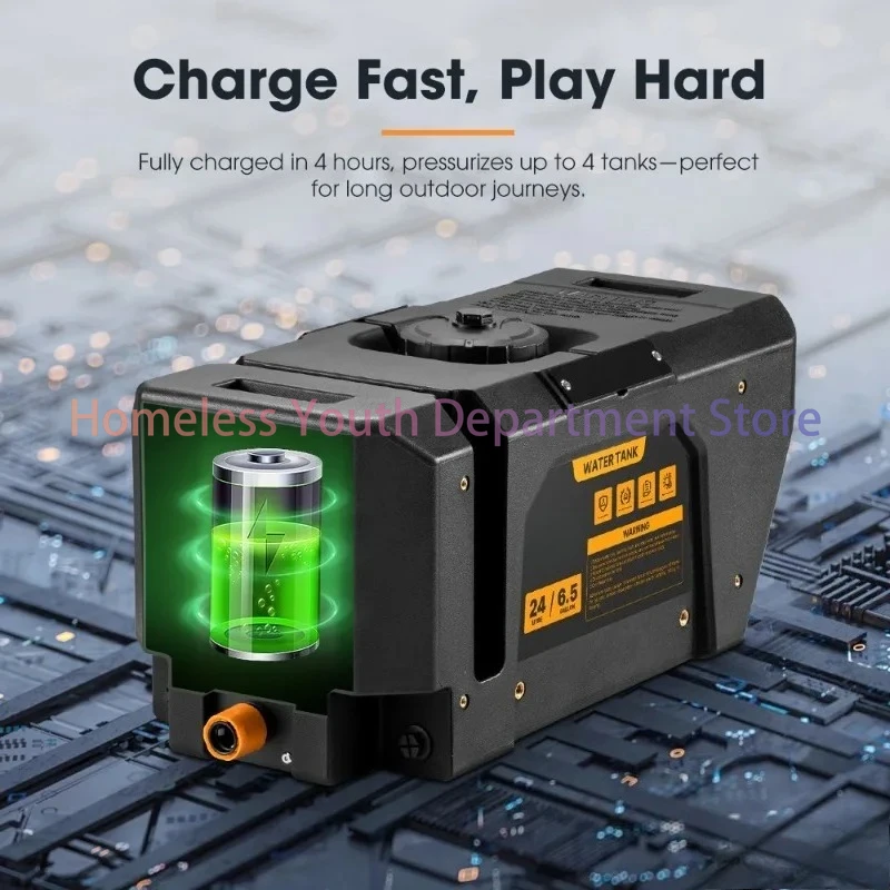 24L outdoor camping bath car pressurized water tank off-road vehicle RV roof water tank
