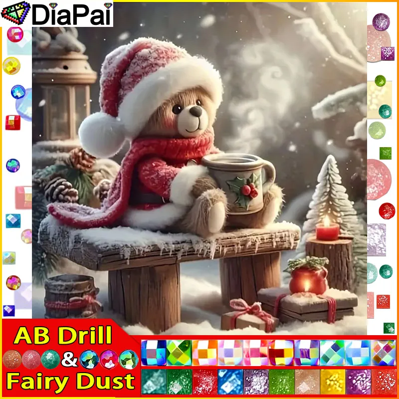 DiaPai Fairy Dust AB Diamond Painting Full Square/Round Diamond 