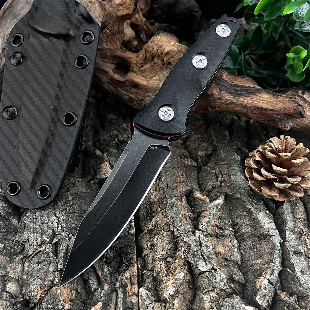 

Нож с фиксированным клинком Model 113, высокопрочная сталь 7Cr13Mov, рукоять G10, многофункциональный инструмент для кемпинга, выживания и активного отдыха