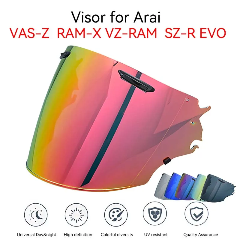 Helmet Visor Shield for Arai VAS-Z VAS Z RAM-X RAM X VZ-RAM VZ RAM SZ-R SZ-R VAS SZ R VAS SZ-R EVO SZ R EVO Glass Windshield Len