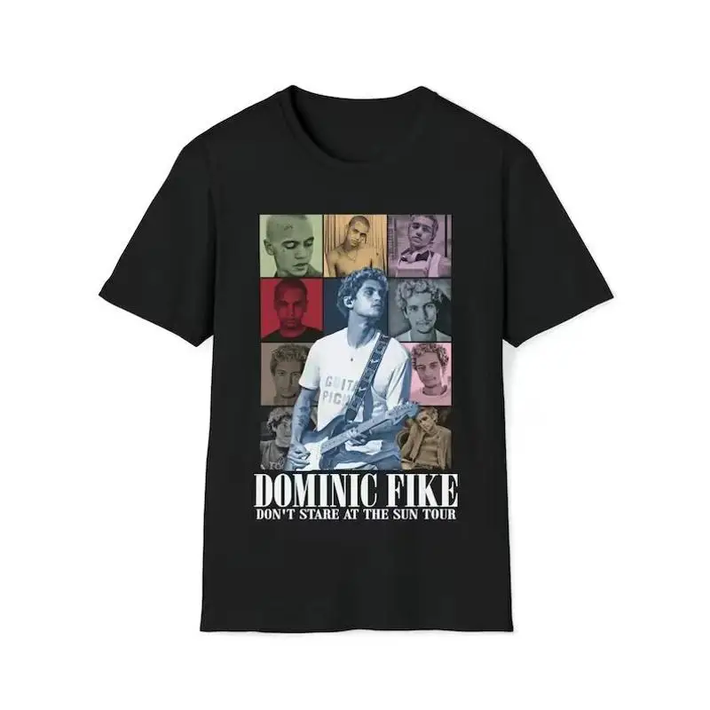 Dominic Fike Don't Stare At The Sun Tour Guitar Graphic T-Shirt