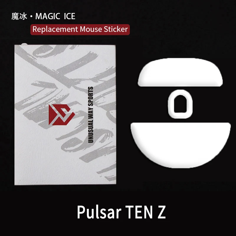 UnusualWaySports Mouse Skates Feet Pulsar TENZ Cambered Surface PTFE Anti Collapse Magic Ice Pink Black Silver Fox