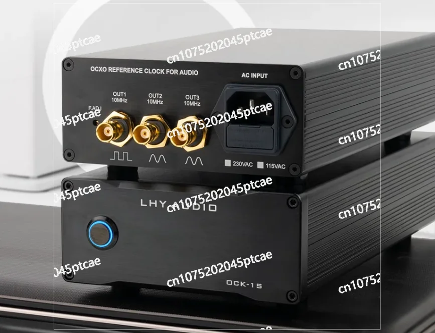 OCXO درجة حرارة ثابتة على مدار الساعة مرجع مرحلة منخفضة الضوضاء ل HiFi الصوت LHY OCK-1S 10MHz عالية الدقة SC قطع