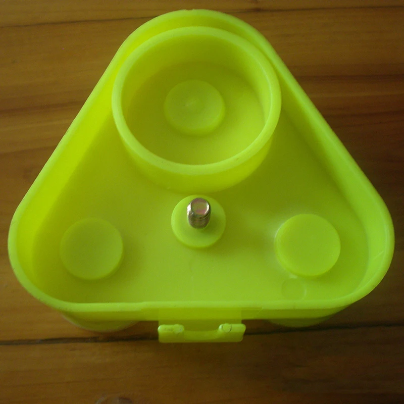 3 In 1 Magnetic Fishing Pull Bait Tray Plate For Water Powder Rice Flour With 1 Detachable Box Case Matériel De Pêche