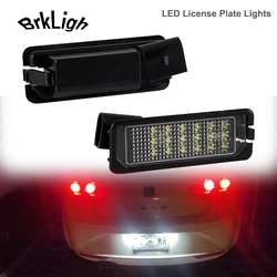 Luces LED Canbus para matrícula de coche, 2 piezas, para Seat Leon MK2 MK3 Altea Ibiza MK4 MK5 Toledo Exeo Skoda Superb