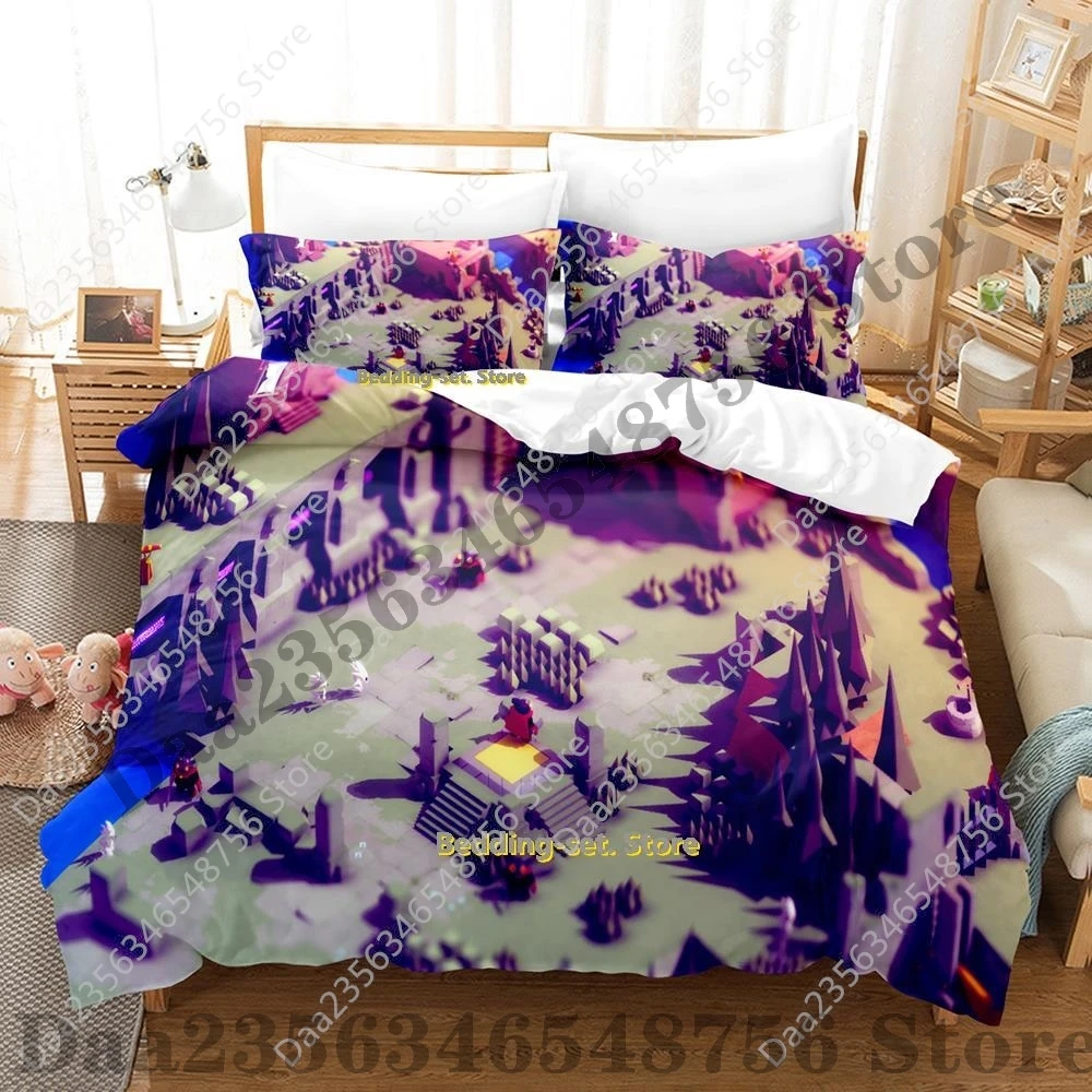 New 2025 Tunic Game Bedding Set Single Twin Full Queen King Size Bed Set Adult Kid Bedroom Duvetcover Sets 3D Print Anime Bed Sh