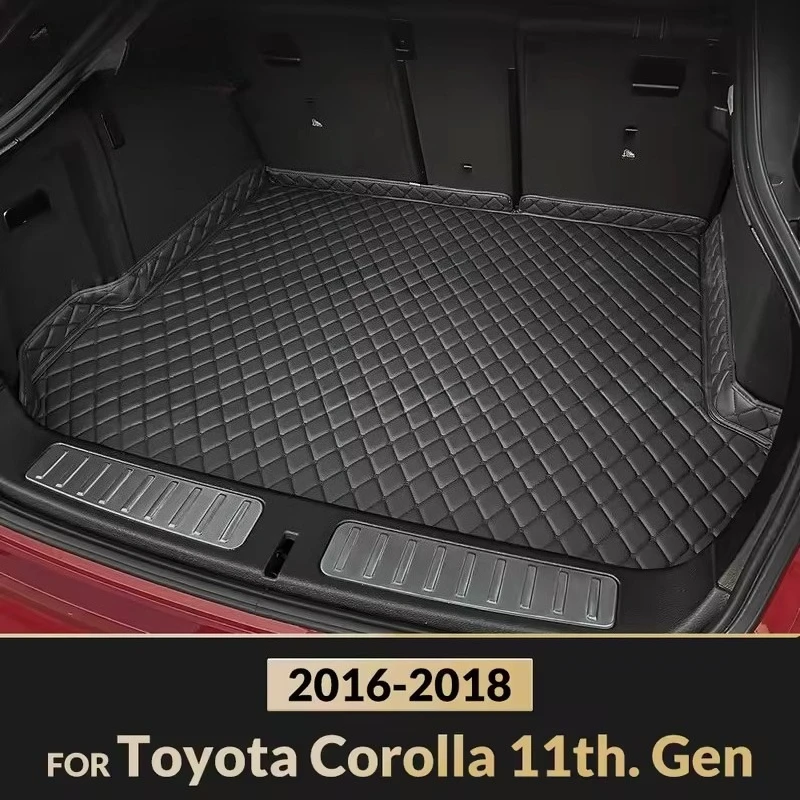 

Коврик в багажник автомобиля для Toyota Corolla 11th. Gen 2016 2017 2018, автомобильные аксессуары на заказ, украшение интерьера автомобиля