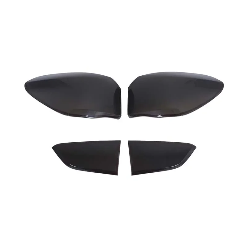 ABS For BMW X1 F48 F49  taillight black shell car rear taillight black shell exterior accessories  transparent gray  2020-2022