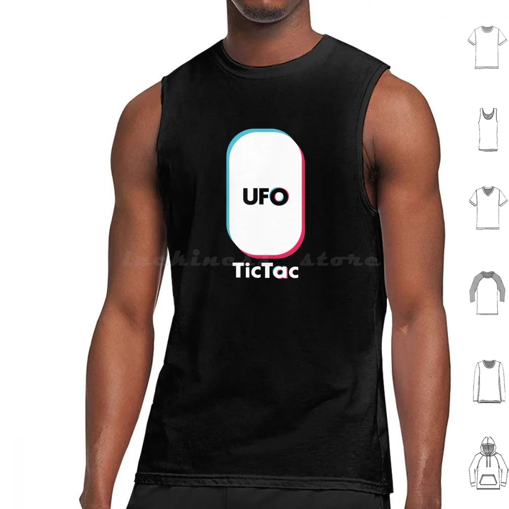 Tic Tac Ufo Tank Tops Vest Sleeveless Bob Lazar Bob Lazar Joe Rogan Joe Rogan Jre Spaceships Cosmic Area 51 Area 51 They Cant