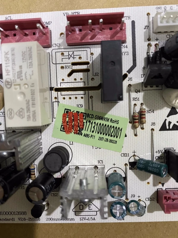 Новинка для материнской платы холодильника Midea, компьютерная плата BCD-535WKZM 536WK, плата питания 1713100000201