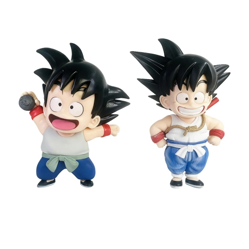 4 estilos dragon ball anime estatueta son goku figuras krillin infância modelo pvc estátua ornamentos coleção brinquedos presente de aniversário
