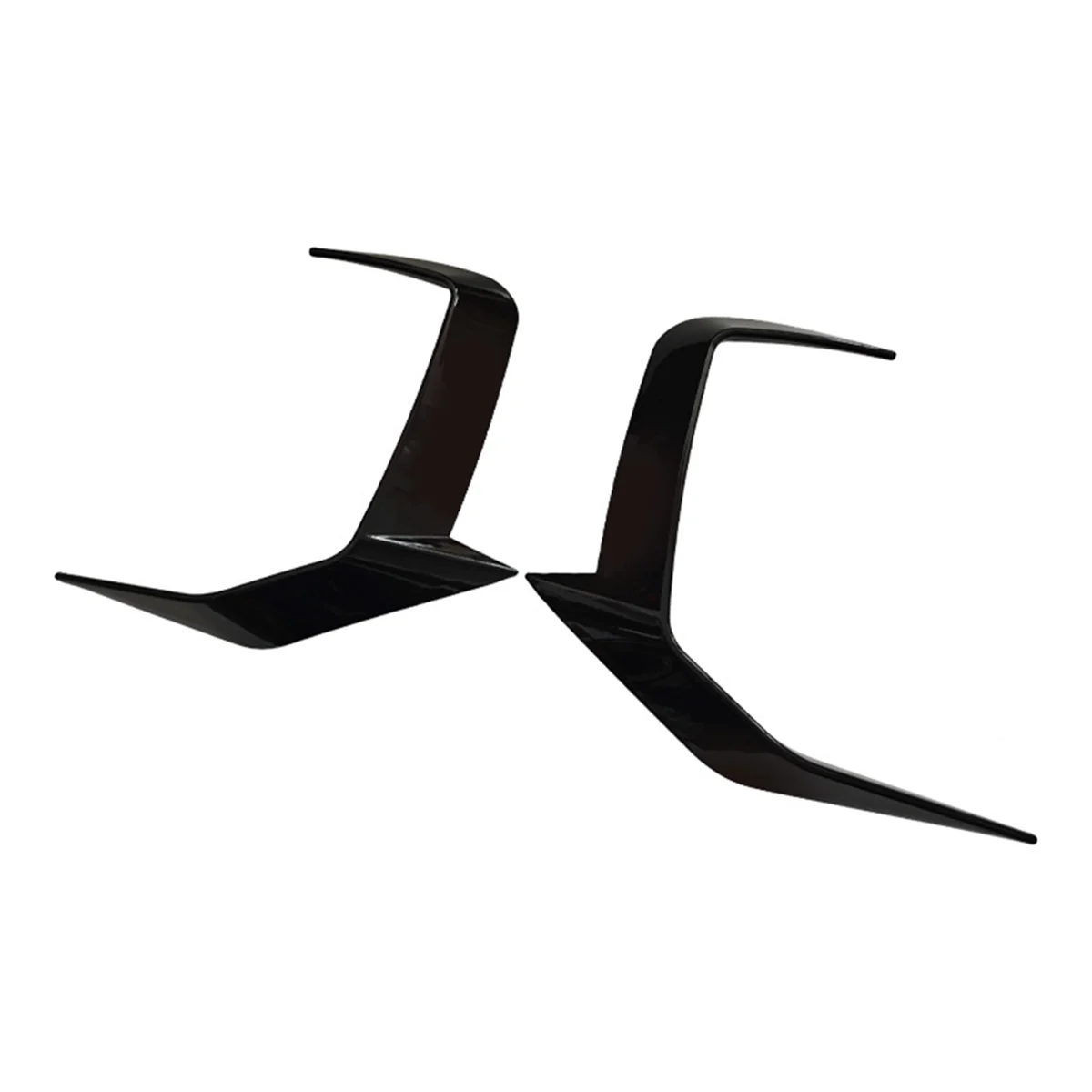 Car Front Bumper Side Spoiler Splitter Canard Air Blade Tuning for BMW 5 Series G60 M Sport 2024 Accessories