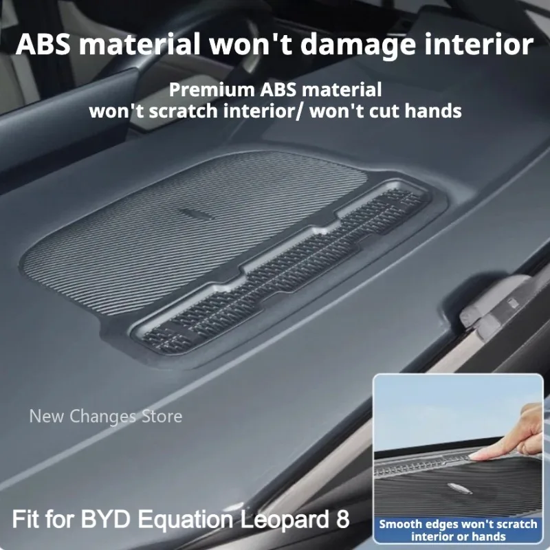 

For BYD Equation Leopard 8 Car Central Instrument Air Outlet Protection Cover Auto Air Conditioning Dust Net Interior Parts