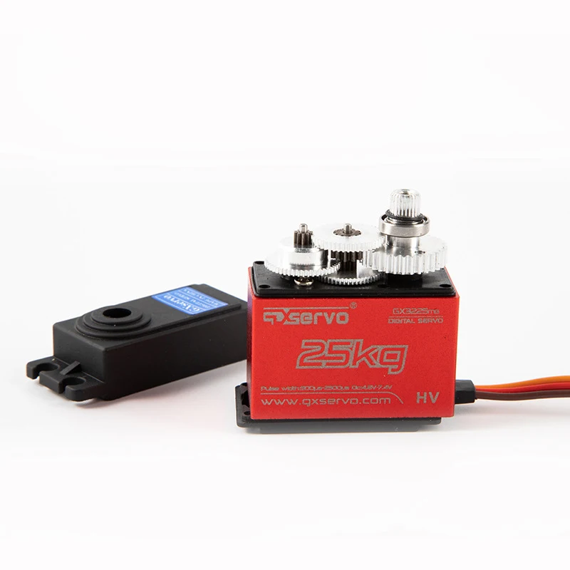 

GXservo GX3225MG 25 кг цифровой сервопривод с высоким крутящим моментом рулевой механизм Роботизированный рулевой механизм для самостоятельной сборки роботизированного радиоуправляемого автомобиля