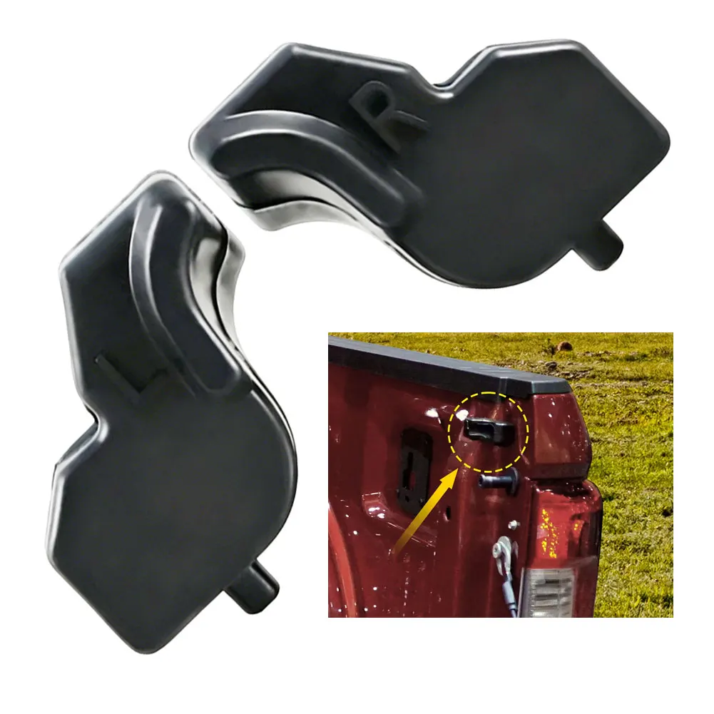 Replacement Rear Bumper Rubber Buffer Pads for Ford F-150 2015 through 2023 Models with 5.5 Foot or 6.5 Foot Truck Bed