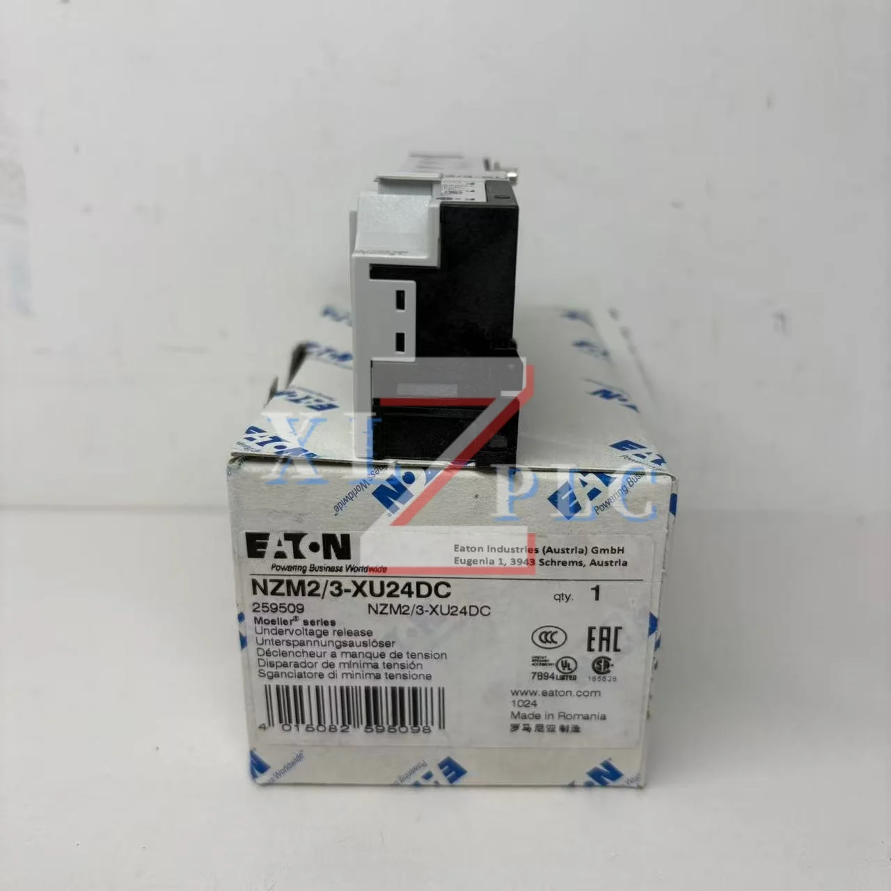 

NZM2/3-XU24DC Выпуск пониженного напряжения NZM2-3-XU24DC совершенно новый