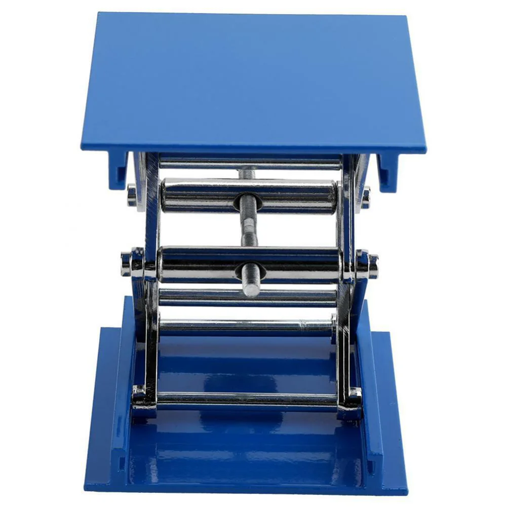 

Manual Woodworking Machinery Router Lifter Adjustable Experiment Plate Table Stands Scissor Lifting Jack Platform for Carving